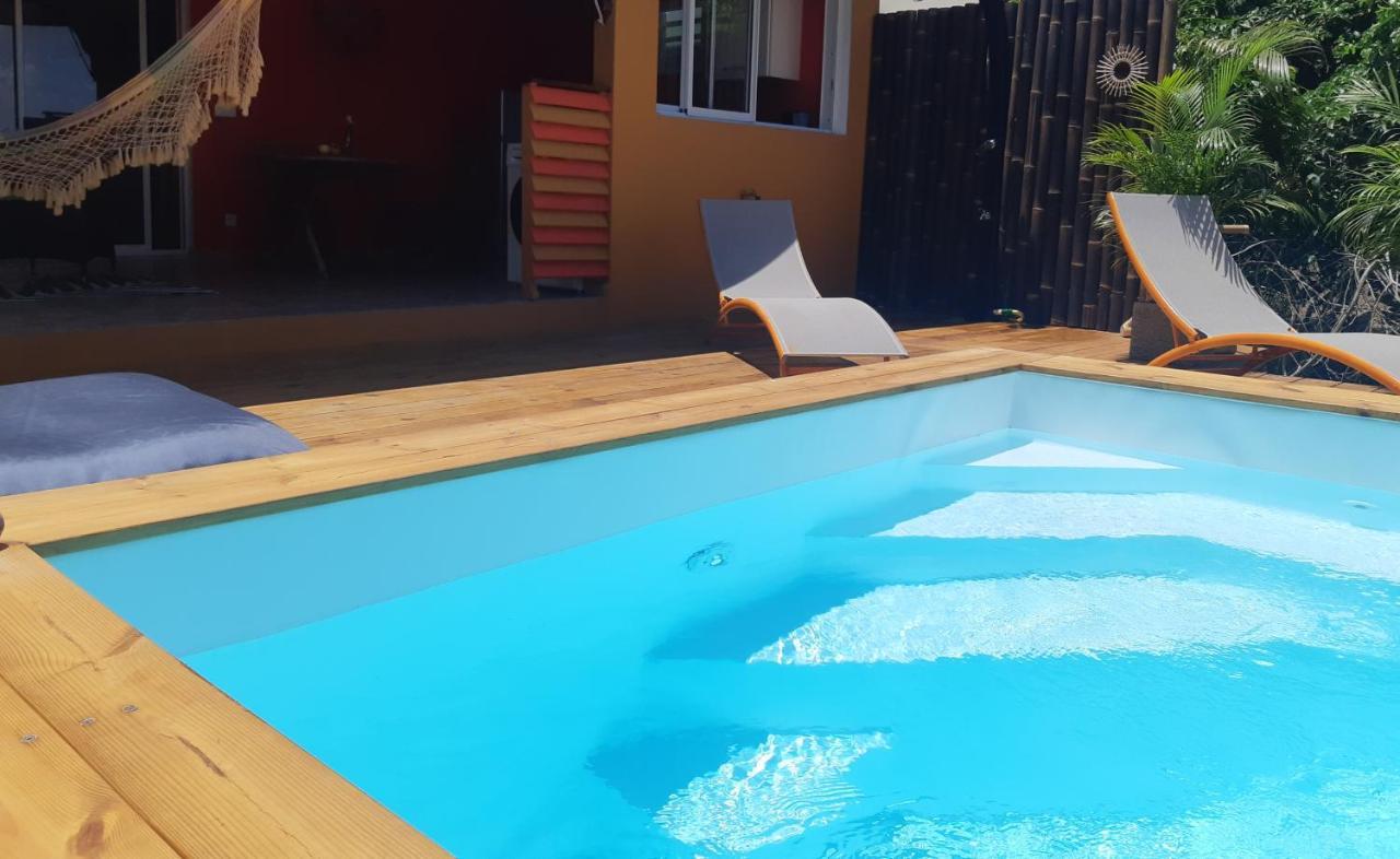 Ti Coin Relax Bungalow Vue Mer Piscine Privee Saint-Francois  Exteriör bild