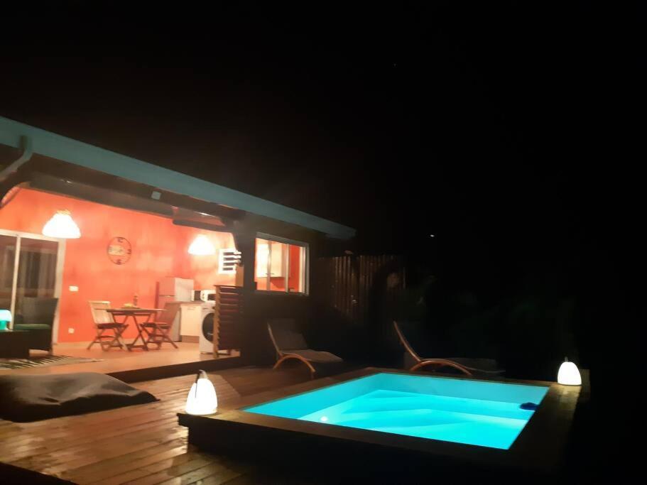 Ti Coin Relax Bungalow Vue Mer Piscine Privee Saint-Francois  Exteriör bild